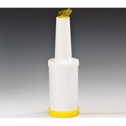 Zicco JW-BSP1 Sauce and Cocktail Syrup Pourer, 1000 cc, Yellow - Zicco