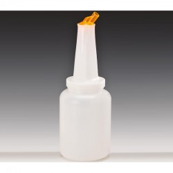 Zicco JW-BSP2 Sauce and Cocktail Syrup Pourer, 2000 cc, Orange - Zicco