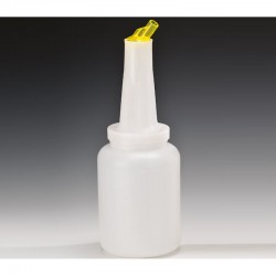 Zicco JW-BSP2 Sauce and Cocktail Syrup Pourer, 2000 cc, Yellow - Zicco