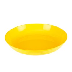 Zicco K-1036 Large Melamine Bowl, 44.5 cm, Yellow - Zicco