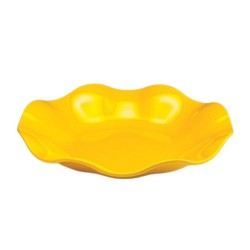 Zicco K-1043 Melamin Papatya Teşhir Tabağı, 45x7 cm, Sarı - Zicco