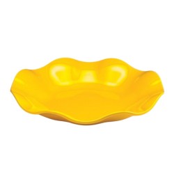 Zicco K-1403 Тарелка меламиновая Daisy Display, 45x7 см, желтая - Zicco