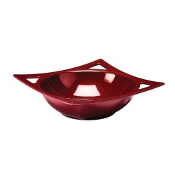 Zicco K-19471 صحن عرض ميلامين، 27x27x27x8 سم، أحمر - Zicco