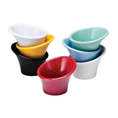 Zicco K-1963 Melamin Mini Teşhir Kasesi, 7.5x4-6 cm, Siyah - 1