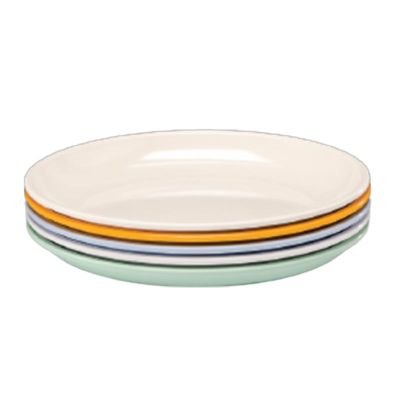 Zicco K-2002 Oval Melamin Teşhir Tabağı, 35x26x4.5 cm, Yeşil - 1