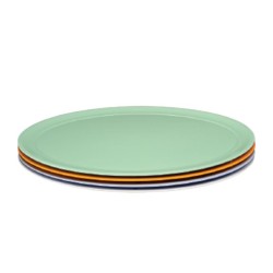 Zicco K-2003 Large Melamine Display Plate, 55.5x42x3 cm, Green - Zicco