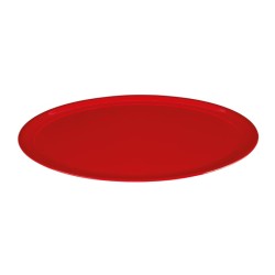 Zicco K-2003 Large Melamine Display Plate, 55.5x42x3 cm, Red - Zicco