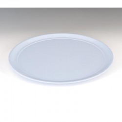Zicco K-2004Round Melamine Display Plate, 45.5x3 cm, Blue - Zicco