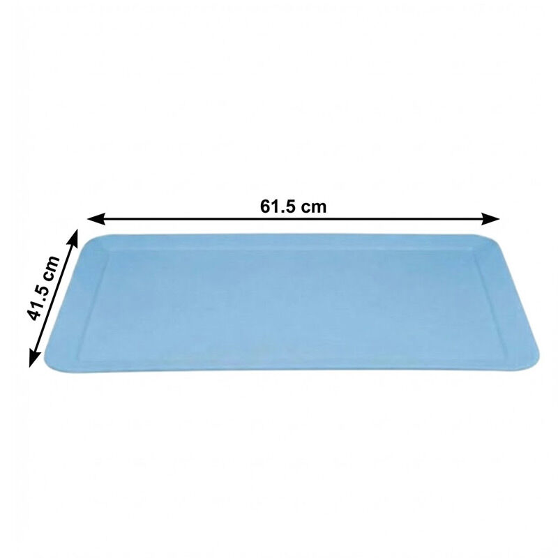 Zicco K-2005 صينية عرض ميلامين، 61.5 × 41.5 سم، أزرق - Zicco