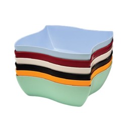 Zicco K-2007 Миска глубокая меламиновая, 28x28 см, кремовая - Zicco