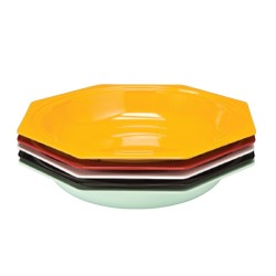 Zicco K-2008 Октагональная меламиновая миска, 43x6 см, красный - Zicco