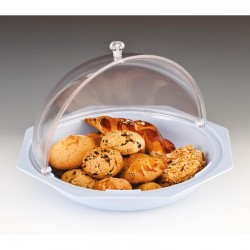 Zicco K-2008 Polycarbonate Rolltop Covered Fan, 43x27cm - Zicco