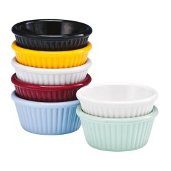 Zicco K-2011 Mini Sauce Holder Jam Holder, 5x2.5 cm, White - Zicco