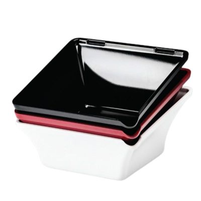 Zicco K-2013 Melamin Teşhir Kasesi, 22x22x8 cm, Kırmızı - 1