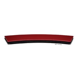 Zicco K-2016 Melamine Display Plate, 19x66 cm, Red - Zicco