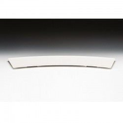 Zicco K-2016 Melamine Display Plate, 19x66 cm, White - Zicco