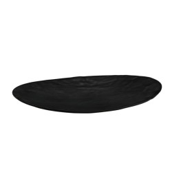 Zicco K-2018 Melamine Display Plate, 43.5x28 cm, Matte Black - Zicco