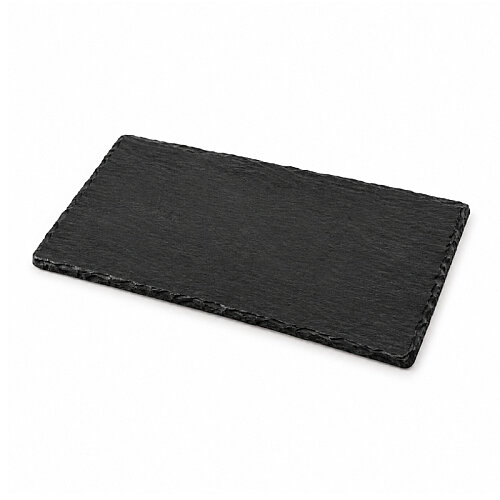 Zicco K-2051 Melamine Display Plate, 19x44.5 cm, Matte, Black - Zicco
