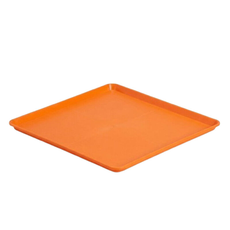 Zicco K-2060 Melamin Teşhir Tepsisi, 29x29 cm, Turuncu - Zicco