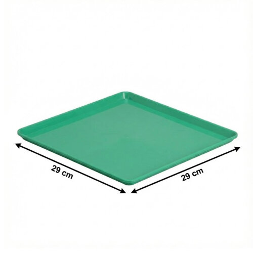 Zicco K-2060 Melamin Teşhir Tepsisi, 29x29 cm, Yeşil - 2