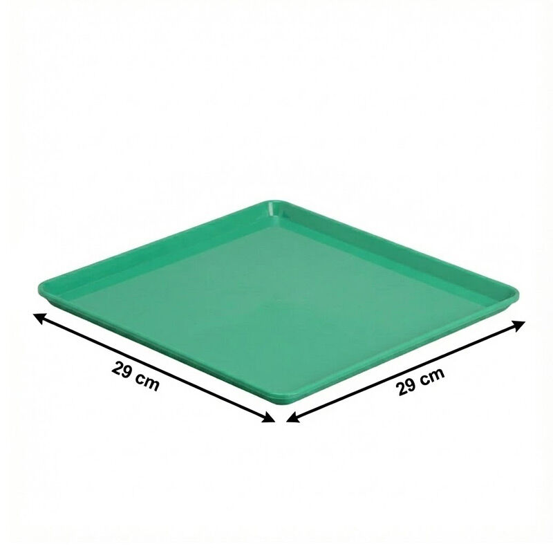 Zicco K-2060 Melamine Display Tray, 29x29 cm, Green - Zicco