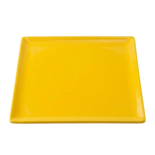 Zicco K-2060 صينية عرض ميلامين، 29 × 29 سم، أصفر - Zicco