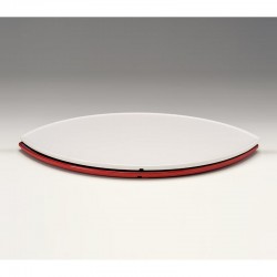 Zicco K-2150 Lemon Model Melamine Display Stand, 35x54 cm, White - Zicco