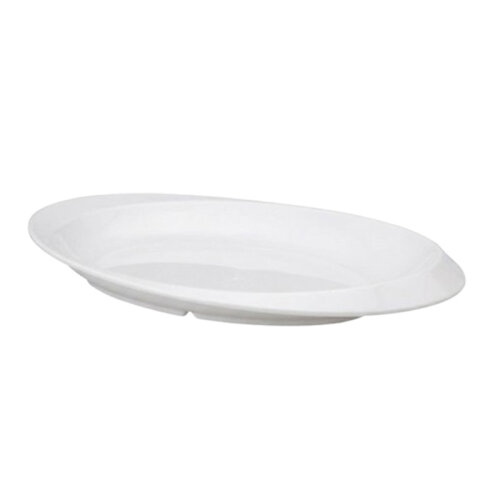 Zicco K-2200 Melamine Boat Model Display Tray, 26x40x4 cm, White 