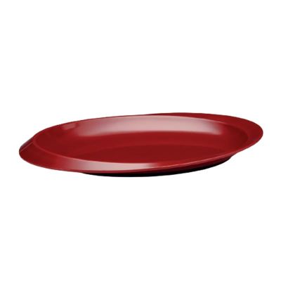 Zicco K-2250 Melamin Kayık Model Teşhir Tepsisi, 31x47x4 cm, Kırmızı - 1