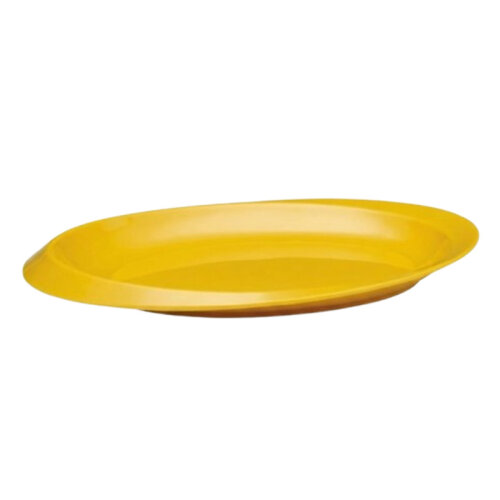 Zicco K-2250 Melamin Kayık Model Teşhir Tepsisi, 31x47x4 cm, Sarı - Zicco