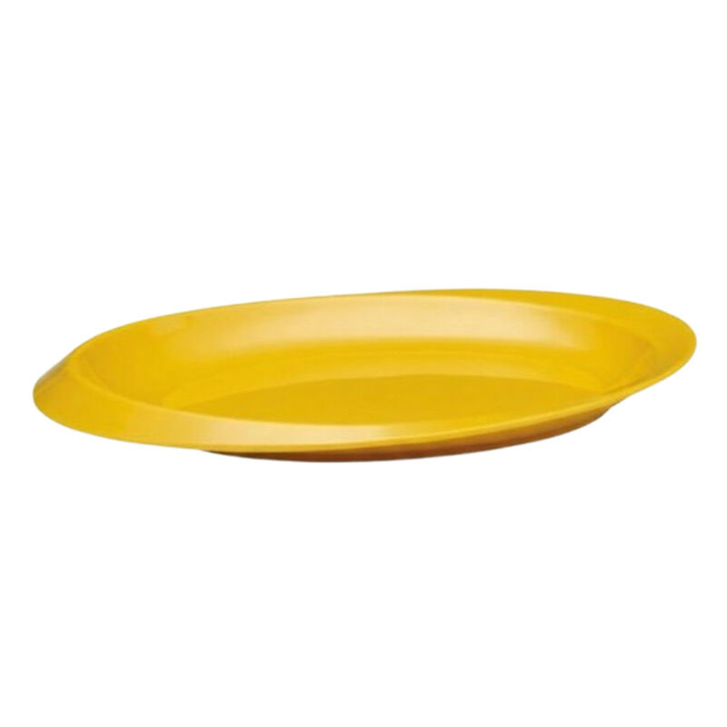 Zicco K-2250 Melamin Kayık Model Teşhir Tepsisi, 31x47x4 cm, Sarı - Zicco