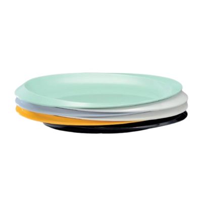 Zicco K-2250 Melamine Boat Model Display Tray, 31x47x4 cm, Yellow - Zicco