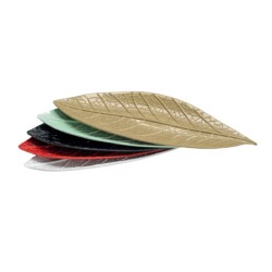 Zicco K-2600 Laurel Model Melamine Large Display Plate, 17x47 cm, Red - Zicco