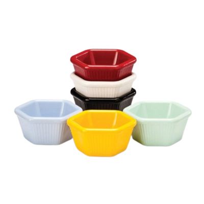 Zicco K-4006 Altıgen Mini Sosluk Reçellik, 7x3 cm, Mavi - 1