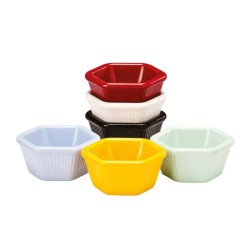 Zicco K-4006 Шестигранный мини держатель для варенья Sosluk, 7x3 см, белый - Zicco