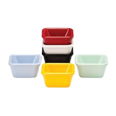 Zicco K-5006 Köşeli Mini Sosluk Reçellik, 7x3 cm, Siyah - 1