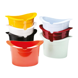 Zicco K-631 Melamine Sauce Pot, 15x24x15.5 cm, Cream - Zicco
