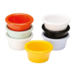 Zicco K-7511 Rectangular Melamine Melamine Sauce Holder Jam Holder, 7x3.5 cm, White - Zicco