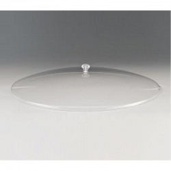 Zicco K-883 غطاء عرض أكريليك بيضاوي الشكل، 55 × 39 سم - Zicco