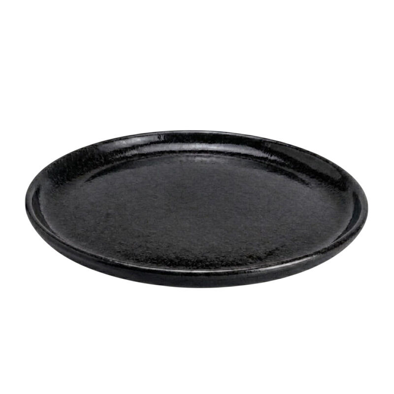 Zicco K-9200 Stone Model Melamine Display Tray, 29 cm, Black - Zicco