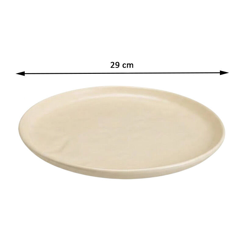 Zicco K-9200 Stone Model Melamine Display Tray, 29 cm, Cream - Zicco