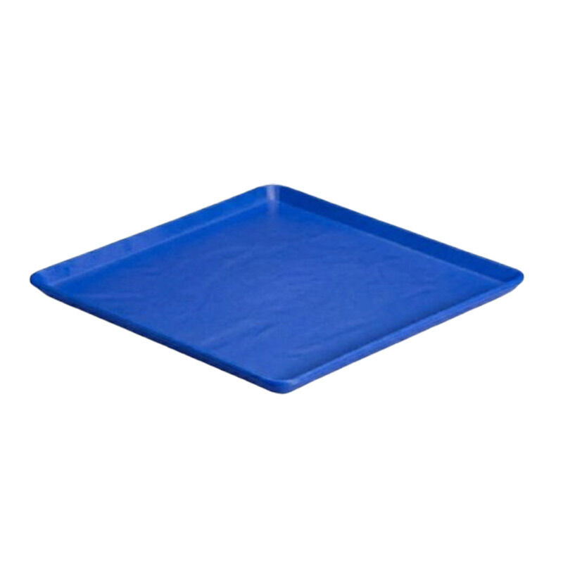 Zicco K-9250 Stone Model Melamine Display Tray, 29x29 cm, Blue - Zicco