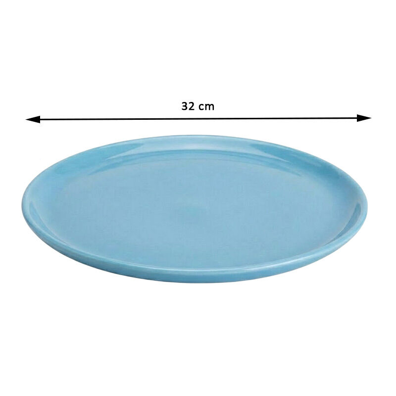 Zicco K-9300 Stone Model Melamine Display Tray, 32 cm, Blue - Zicco