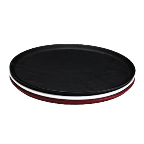 Zicco K-9300 Stone Model Melamine Display Tray, 32 cm, Red - 3