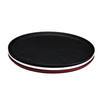 Zicco K-9300 Stone Model Melamine Display Tray, 32 cm, White - Zicco