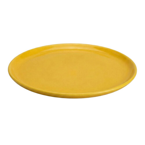 Zicco K-9300 Taş Model Melamin Teşhir Tepsisi, 32 cm, Sarı - Zicco