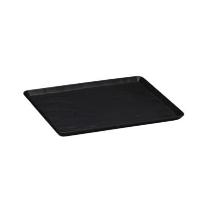 Zicco K-9350 Taş Model Melamin Teşhir Tabağı, 26x32 cm, Sarı - 1