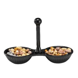 Zicco K-963 2-Piece Melamine Cookie Tray, Black - Zicco