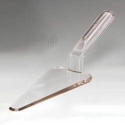 Zicco PDFLT Polikarbon Spatula, 16 cm, Şeffaf - Zicco