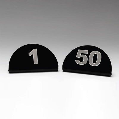 Zicco ZCP-810 Akrilik Masa Numarası, 1-50 Arası, 10x5 cm - 1